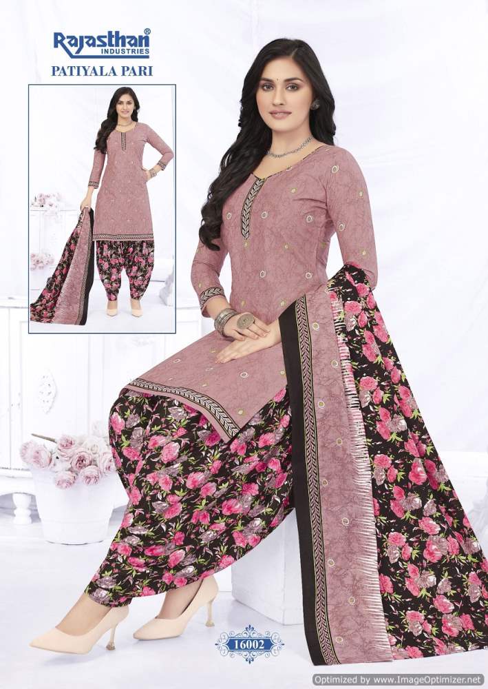 Patiyala Pari Vol 16 By Rajasthan Pure Cotton Printed Readymade Dress Wholesale Shop In Surat